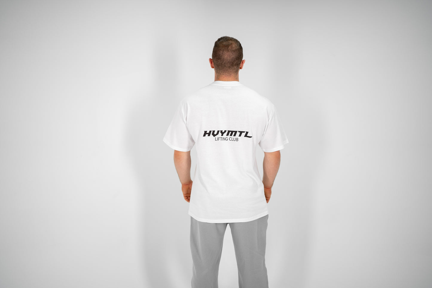 HVYMTL LIFTING CLUB HEAVY T-SHIRT WHITE