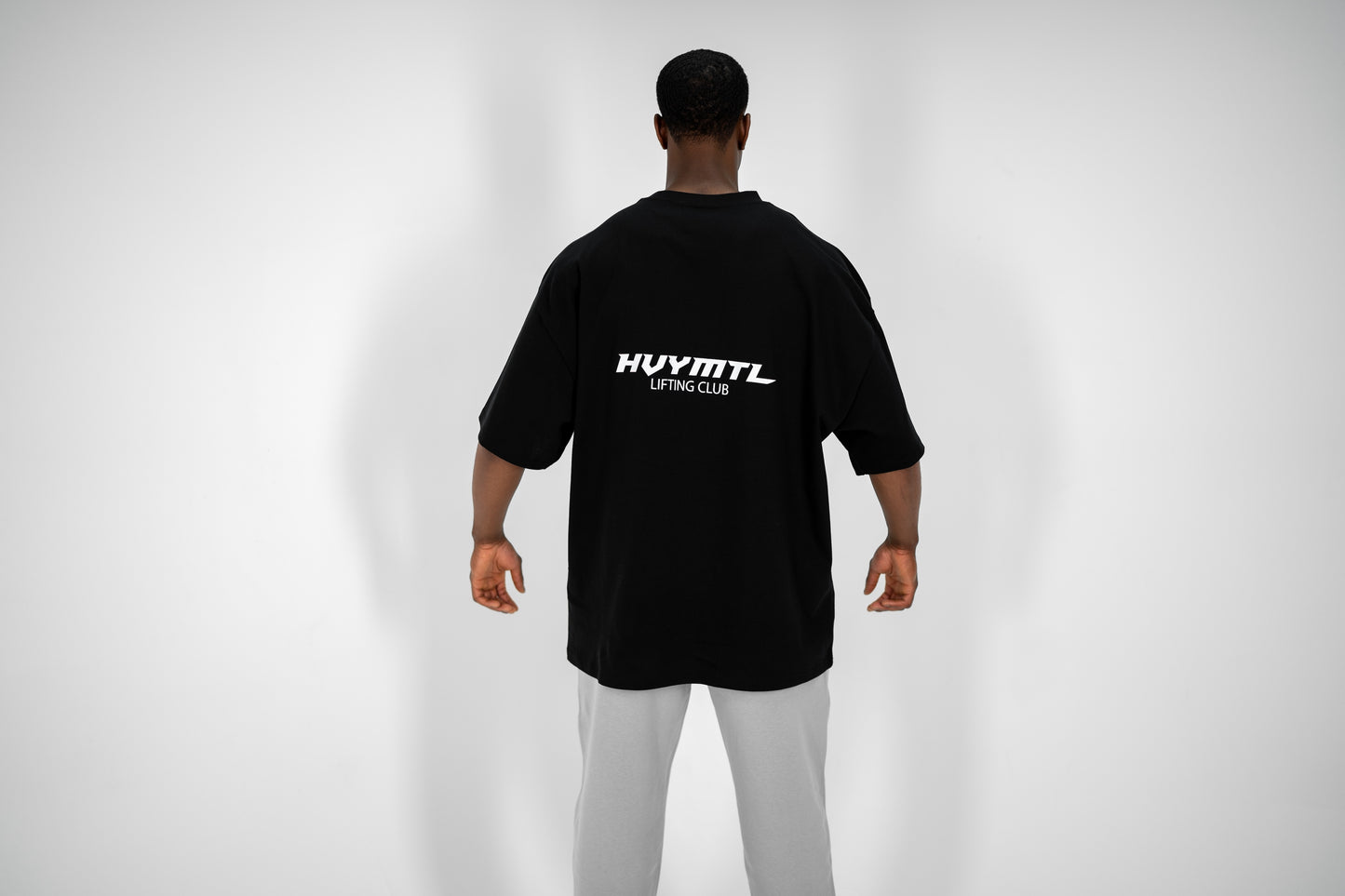 HVYMTL LIFTING CLUB HEAVY T-SHIRT BLACK