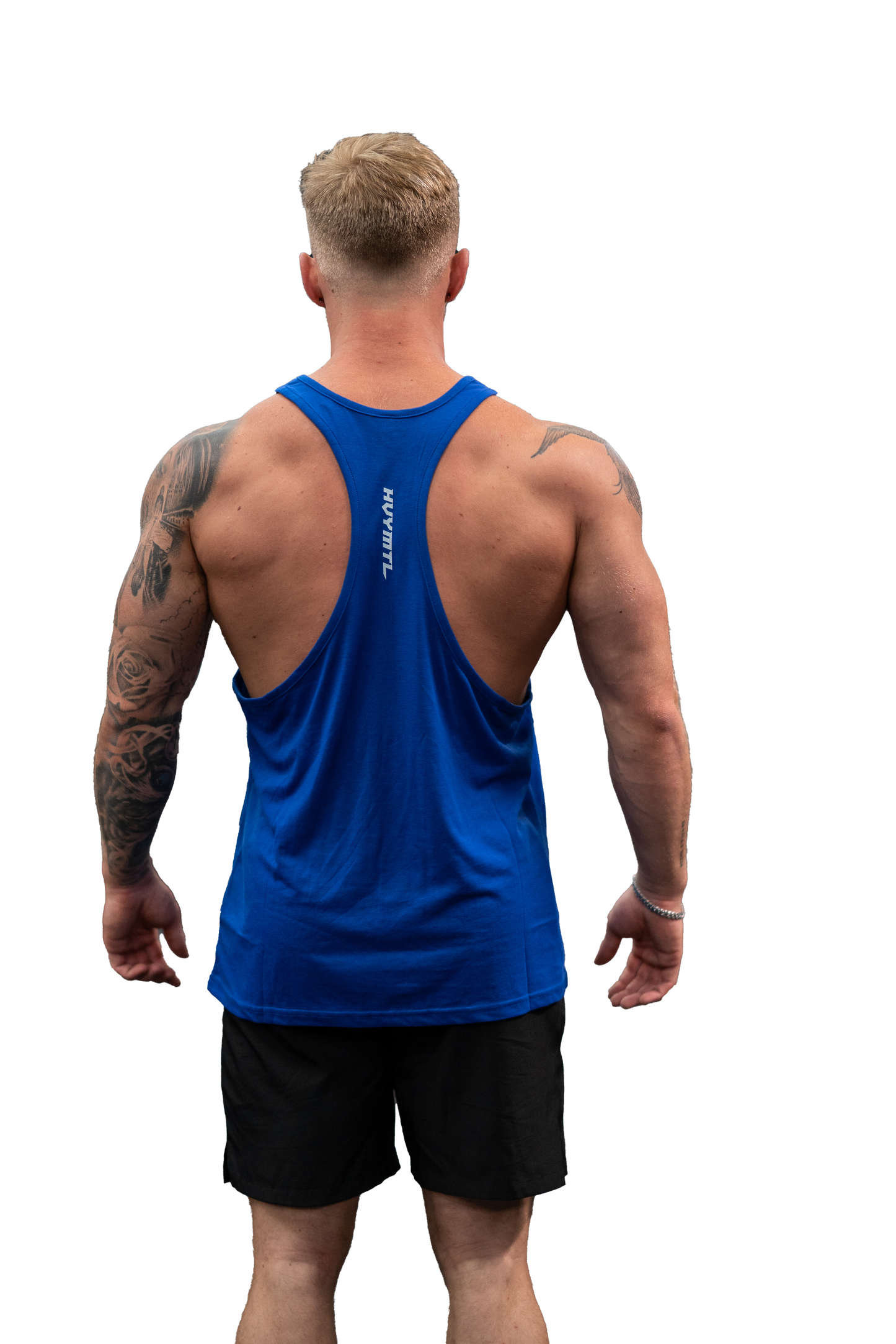 HVYMTL LIFTING CLUB STRINGER VEST BLUE